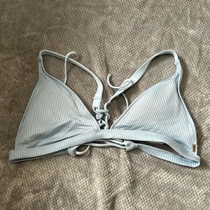 Victoria Secret Pink Light Blue Bathing Suit Top